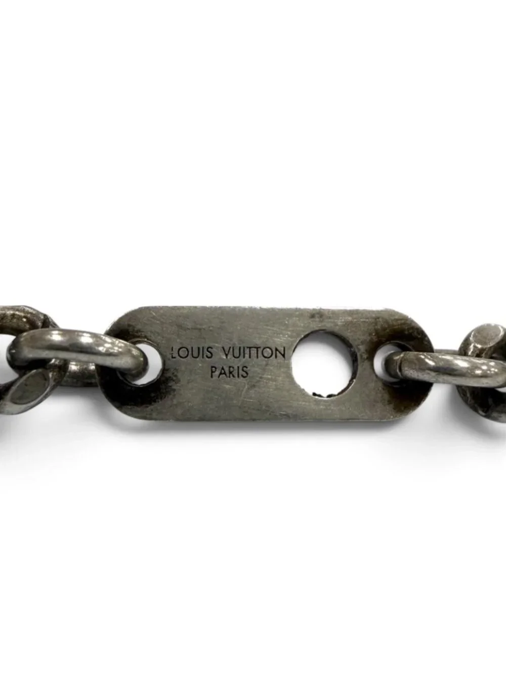 Louis Vuitton LV Sailor Chain 925 Necklace Silver